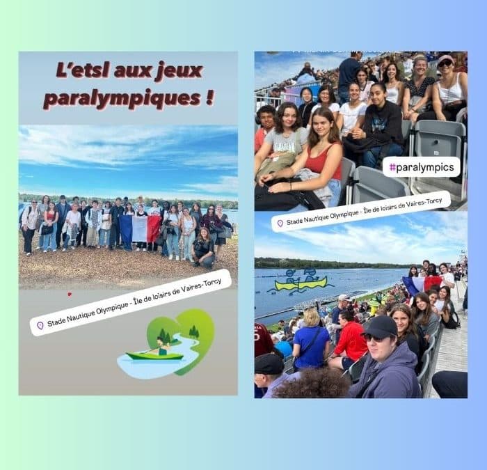 Les élèves de 1ères STL aux Jeux Paralympiques