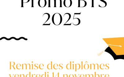📢 Remise des diplômes du BTS 2025