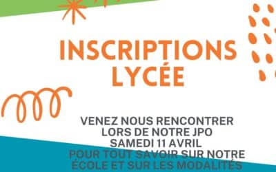 JPO et inscriptions au lycée : une visite, une rencontre, un avenir