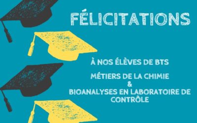 Félicitations à nos élèves de BTS pour leur réussite !