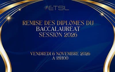 📢 Remise des diplômes du baccalauréat session 2026